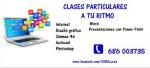 Clases Particulares de informática en general.
También te ayudo o realizo tus proyectos de construcción, arquitectura, diseño.
Te ayudo en la creación de  tus proyectos de fin de carrera o del curso.
Edición y Maquetación de libros.