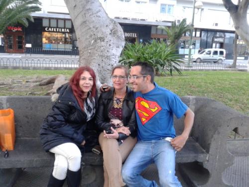 Actuación Sketch teatral sobre moneda Demos, en Guanarteme