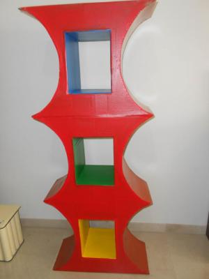 Estantería de cartón
