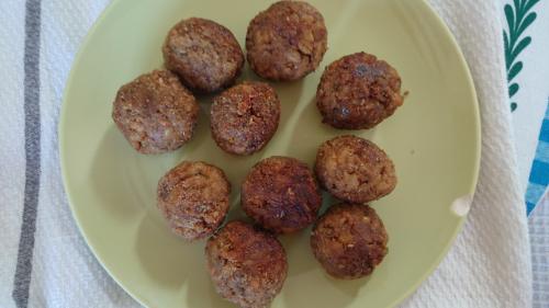 Albóndigas de trigo y capuchina