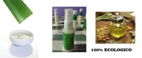 Crema Regenerante Aloe vera y Aceite Almendras Dulces 100% Ecológica y Natural