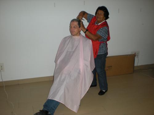 Peluquera con muchas años de experiencia