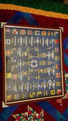 Vendo cuadro de nudos marineros