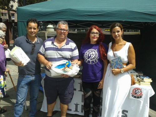 9º Libros por Alimentos (se aceptan Demos); sábado 24/Sept/2016, de 10:00 a 14:00 en Triana, 70 [realizado]