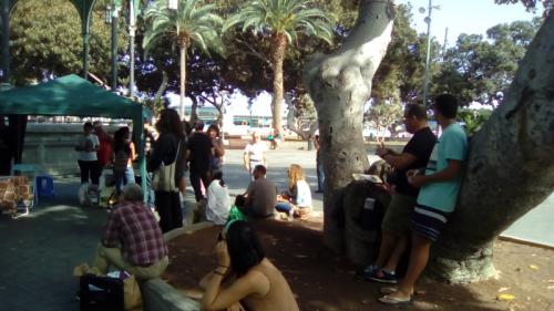 12º Libros por Alimentos (se aceptan Demos); sábado 17/Dic/2016, de 10:00 a 14:00 en San Telmo 