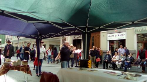 14º Libros por Alimentos (se aceptan Demos); sábado 18/Feb/2017, de 10:00 a 14:00 en Parque San Telmo