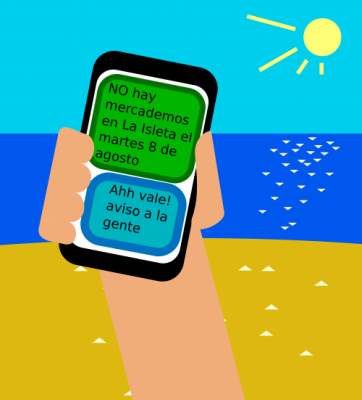 Esta semana NO hay mercademos en La Isleta 