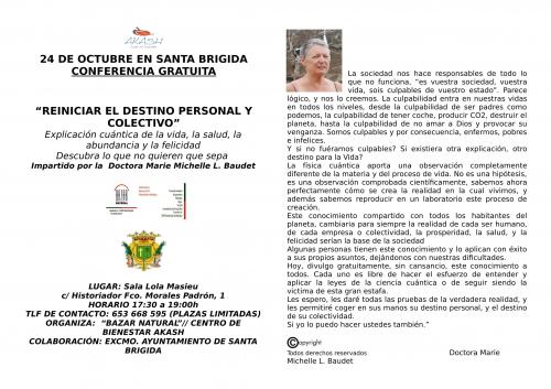 Conferencia Doctora Marie Michelle L. Baudet