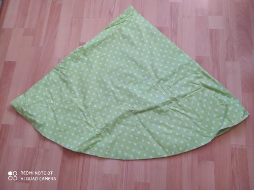 Mantel redondo de plástico