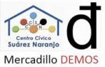 el miércoles 15 de Octubre Merca DEMOS en el Centro Cívico Suárez Naranjo
