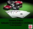 Torneo Poker 8 de noviembre 19.30 h