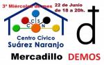 Último MercaDEMOS antes del verano en el Centro Cívico Suárez Naranjo