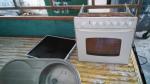 Vendo horno placa y fregadero de 2° mano